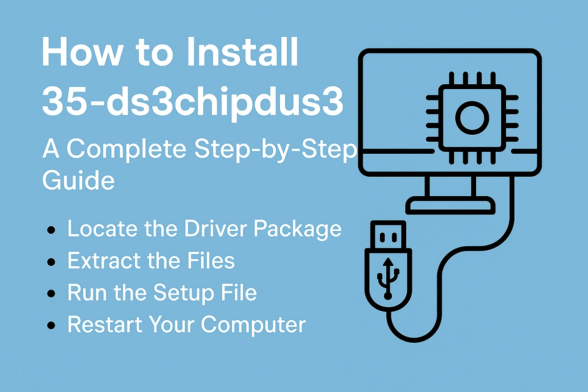 How to install 35-ds3chipdus3 guide.